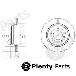  DELPHI part BG3041 Brake Disc