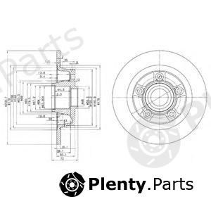  DELPHI part BG3086 Brake Disc