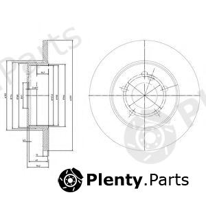  DELPHI part BG3089 Brake Disc