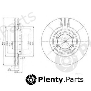  DELPHI part BG3099 Brake Disc
