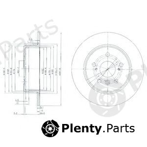  DELPHI part BG3183 Brake Disc