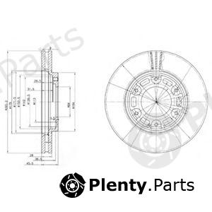  DELPHI part BG3193 Brake Disc