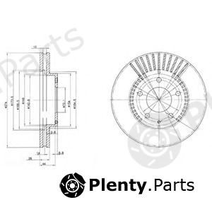  DELPHI part BG3232 Brake Disc