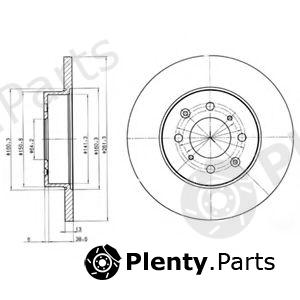  DELPHI part BG3262 Brake Disc