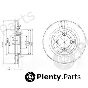  DELPHI part BG3272 Brake Disc
