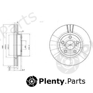 DELPHI part BG3347 Brake Disc