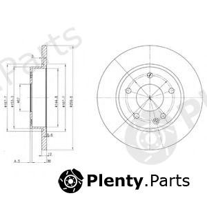  DELPHI part BG3394 Brake Disc