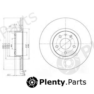  DELPHI part BG3420 Brake Disc