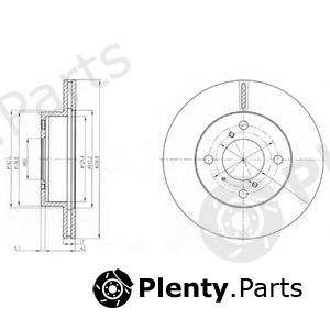  DELPHI part BG3499 Brake Disc