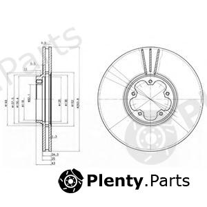 DELPHI part BG3504 Brake Disc