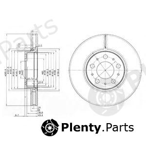  DELPHI part BG3513 Brake Disc