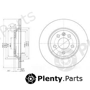  DELPHI part BG3518 Brake Disc