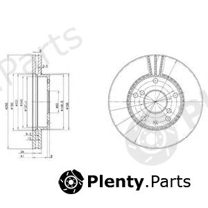  DELPHI part BG3531 Brake Disc