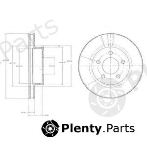  DELPHI part BG3546 Brake Disc