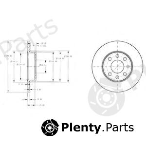  DELPHI part BG3567 Brake Disc