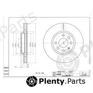  DELPHI part BG3569 Brake Disc