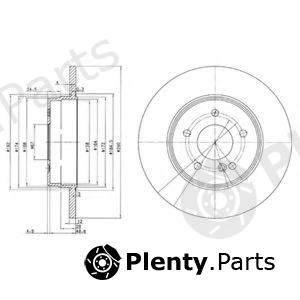  DELPHI part BG3602 Brake Disc