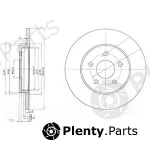  DELPHI part BG3663 Brake Disc