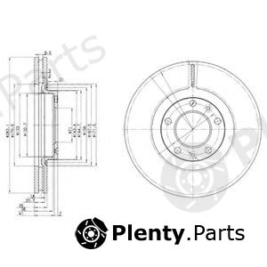  DELPHI part BG3682 Brake Disc