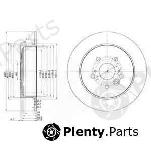 DELPHI part BG3691 Brake Disc