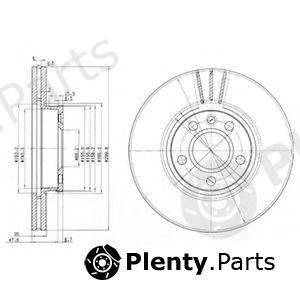  DELPHI part BG3696 Brake Disc