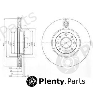  DELPHI part BG3699 Brake Disc