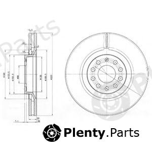  DELPHI part BG3714 Brake Disc
