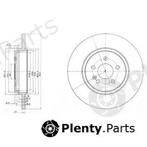  DELPHI part BG3728 Brake Disc