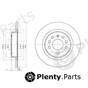  DELPHI part BG3731 Brake Disc