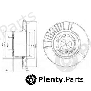  DELPHI part BG3737 Brake Disc