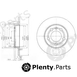  DELPHI part BG3738 Brake Disc