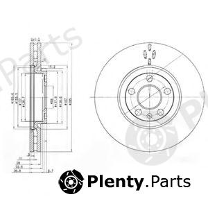  DELPHI part BG3740 Brake Disc