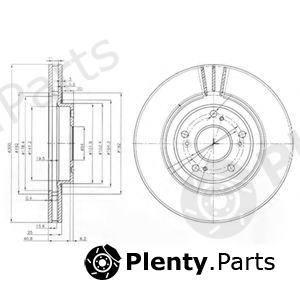  DELPHI part BG3747 Brake Disc