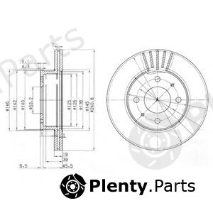  DELPHI part BG3749 Brake Disc