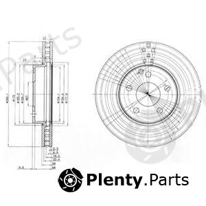  DELPHI part BG3755 Brake Disc