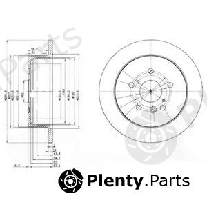  DELPHI part BG3779 Brake Disc