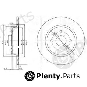  DELPHI part BG3804 Brake Disc