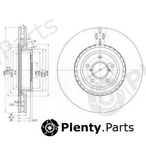  DELPHI part BG3818 Brake Disc