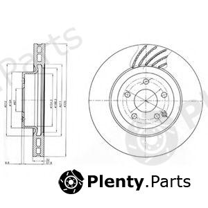  DELPHI part BG3877 Brake Disc