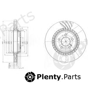  DELPHI part BG3881 Brake Disc