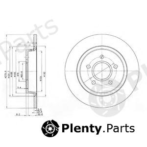  DELPHI part BG3897 Brake Disc