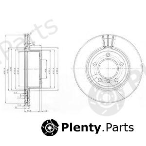  DELPHI part BG3900 Brake Disc