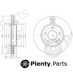  DELPHI part BG3909 Brake Disc