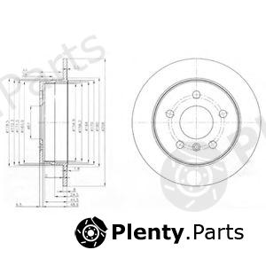  DELPHI part BG3910 Brake Disc