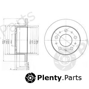  DELPHI part BG3923 Brake Disc