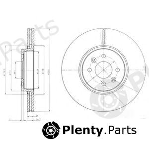  DELPHI part BG3929 Brake Disc