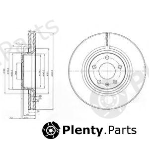  DELPHI part BG3939 Brake Disc