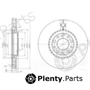  DELPHI part BG3951 Brake Disc
