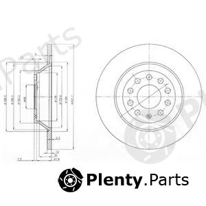  DELPHI part BG3956 Brake Disc