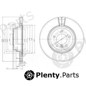  DELPHI part BG3959 Brake Disc